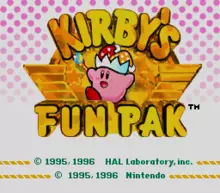 Image n° 7 - screenshots  : Kirby's fun pak